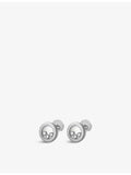 Chopard 18ct white-gold diamond earrings 0.30ct - British product
