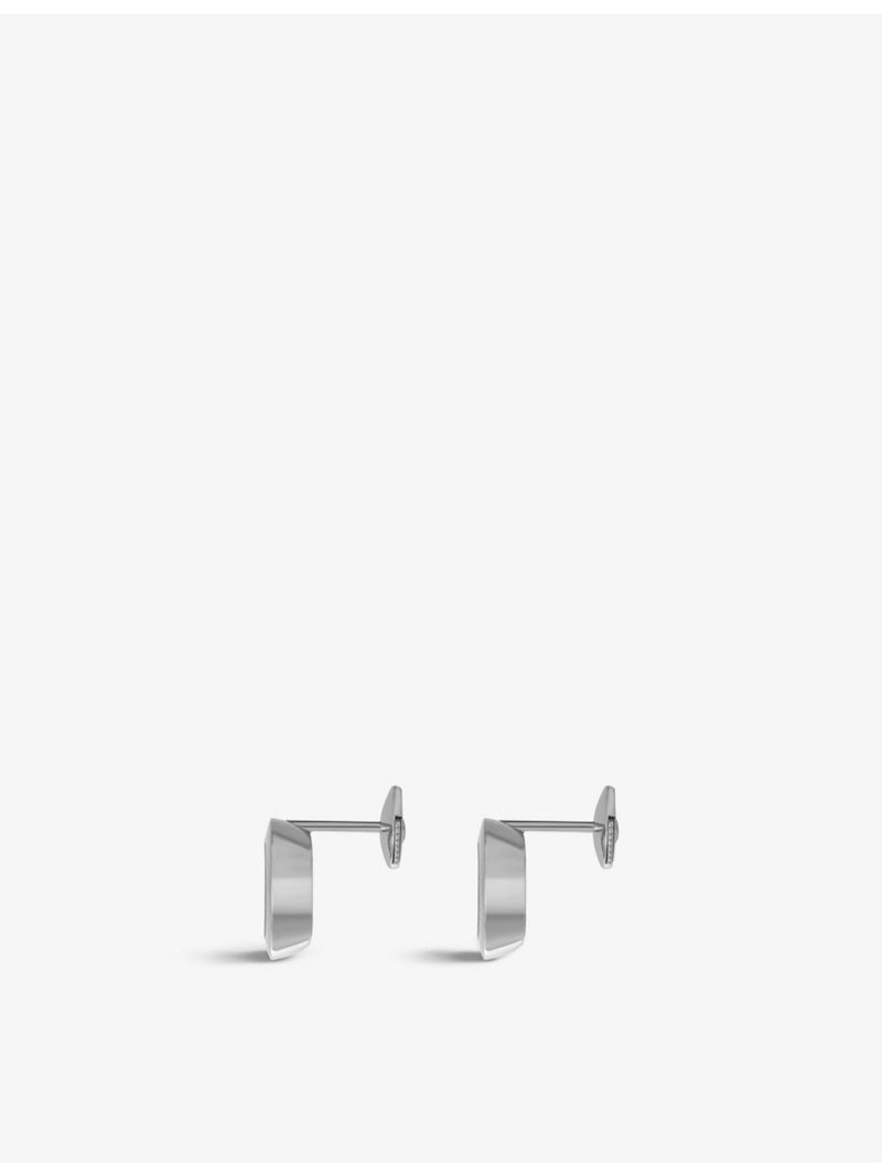 Chopard 18ct white-gold diamond earrings 0.30ct - British product