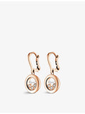 Chopard rose-gold Happy Diamonds earrings 0.30ct, imported from the UK