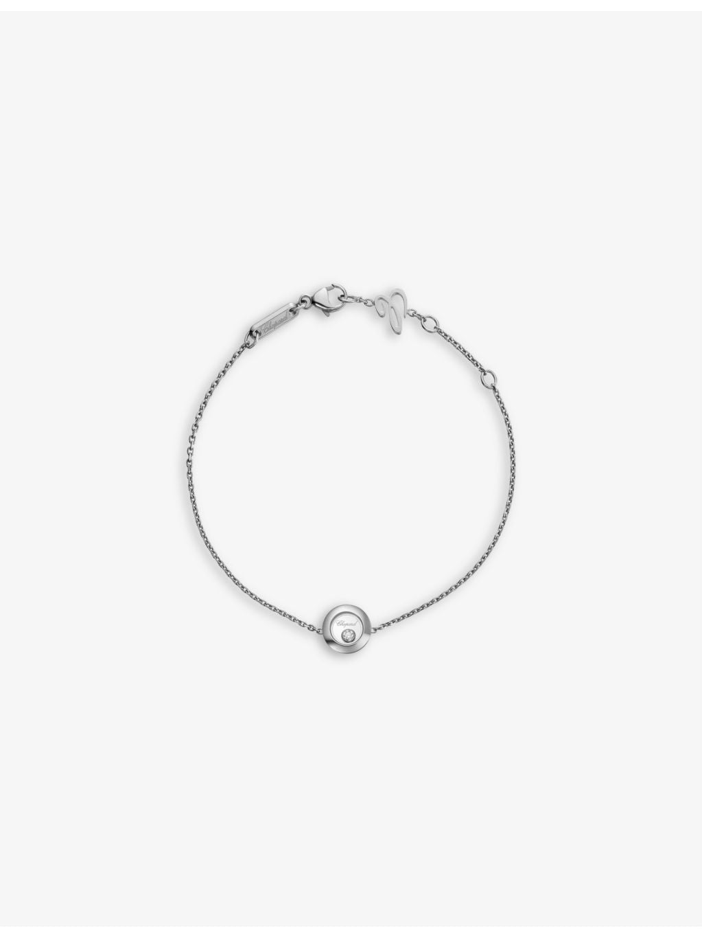 Chopard Happy Diamonds Icons bracelet 18ct white gold diamond (British brand)