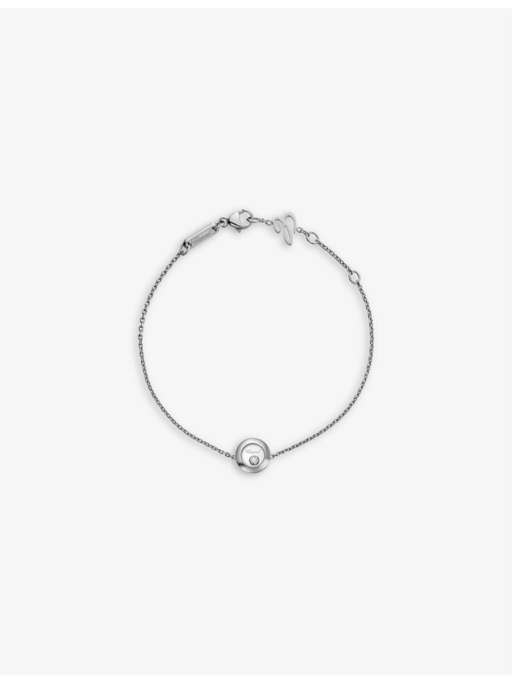 Chopard Happy Diamonds Icons bracelet 18ct white gold diamond (British brand)