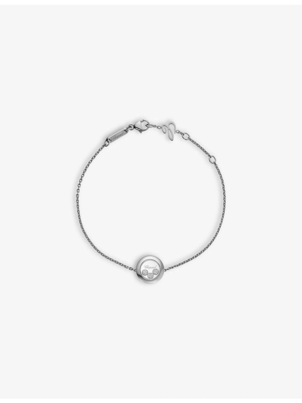 Chopard Happy Diamonds bracelet 18ct white gold - British product