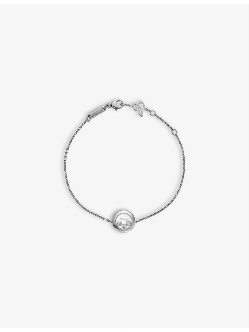 Chopard Happy Diamonds bracelet 18ct white gold - British product