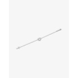 Chopard white-gold diamond bracelet 0.15ct heart charm, imported from the UK