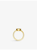 Chopard Yin-Yang diamond ring 18ct yellow gold 0.05ct (British brand)