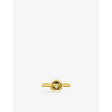 Happy Diamonds 18ct Yellow-Gold and 0.05ct Brilliant-Cut Diamond Ring - 53mm