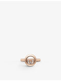 Chopard Happy Diamonds Icons ring 18ct rose gold 0.15ct (British brand)