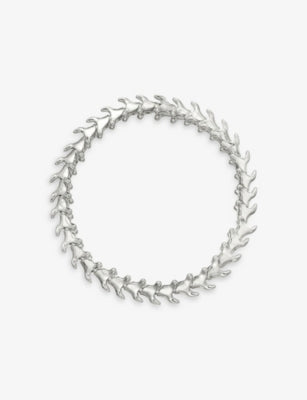 Shaune Leane Serpent Trace Slim Sterling Silver Bracelet