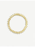 Shaune Leane Serpent Trace yellow-gold vermeil 11mm bracelet (British brand)