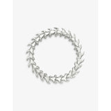 Serpent Trace wide sterling silver bracelet - S