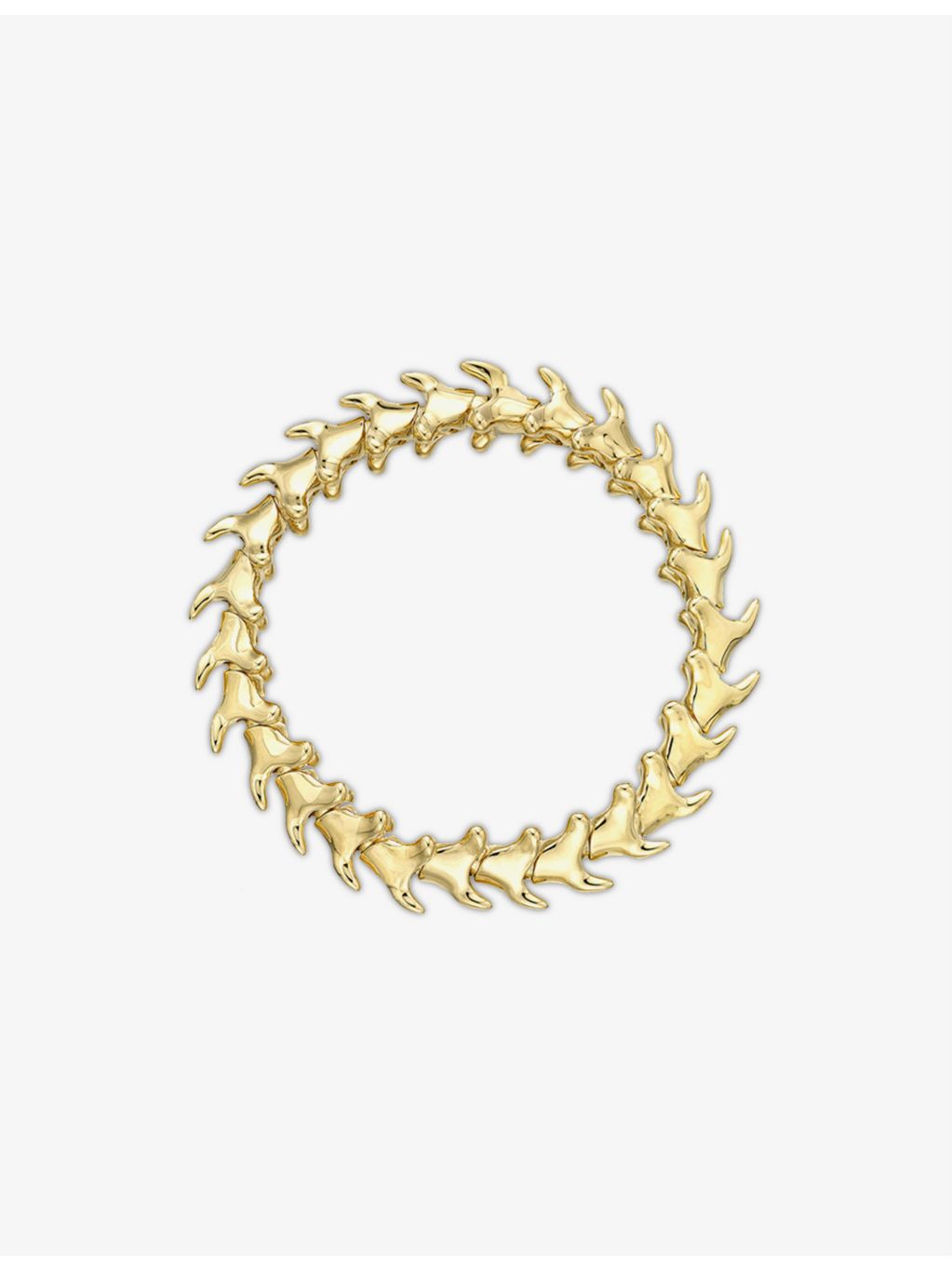 Shaun Leane Serpent Trace yellow gold-vermeil bracelet 11mm, UK version