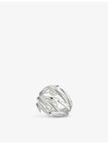 Shaun Leane sterling silver and pearl ring, UK version