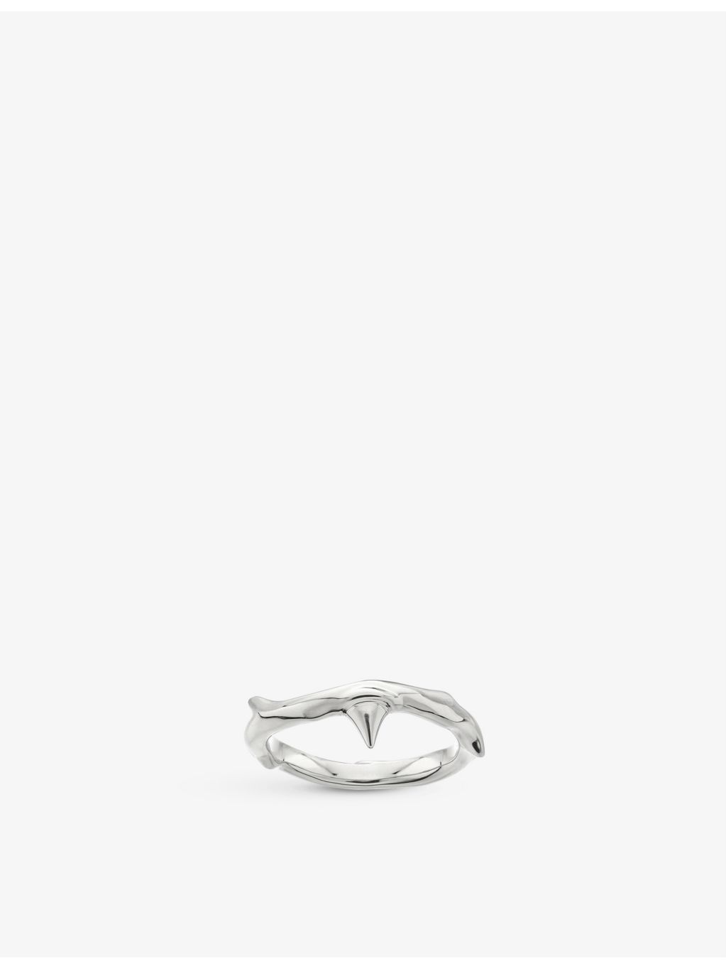Shaun Leane sterling silver Rose Thorn ring 7mm width - British product