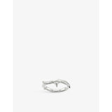 Rose Thorn sterling silver ring - M