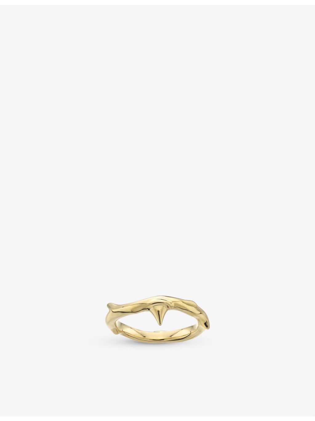 Shaun Leane yellow gold-plated vermeil ring with thorn design (British brand)