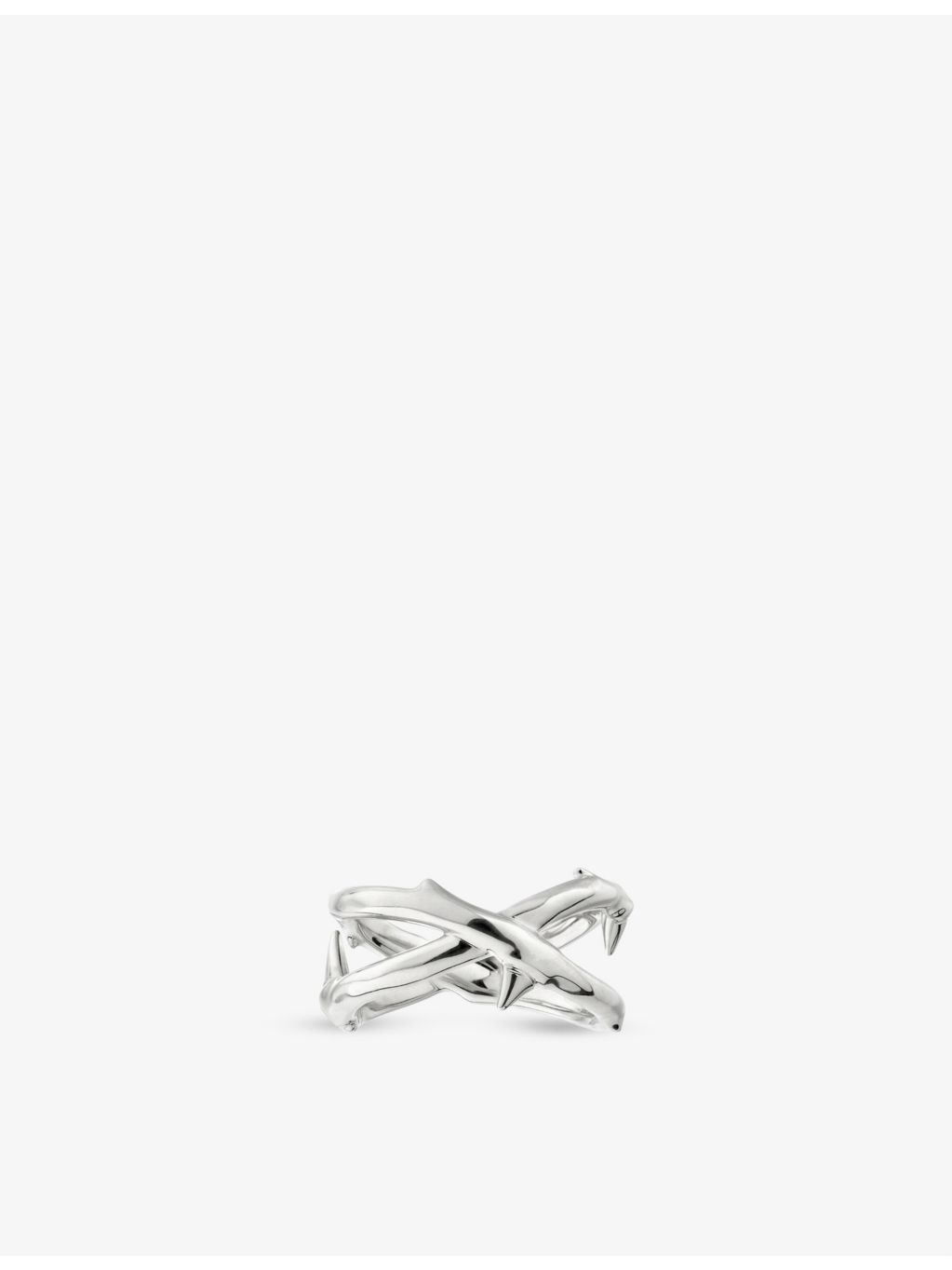 Shaun Leane Rose Thorn sterling silver ring 10mm - British product