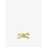 Rose Thorn yellow gold-plated vermeil silver ring - M