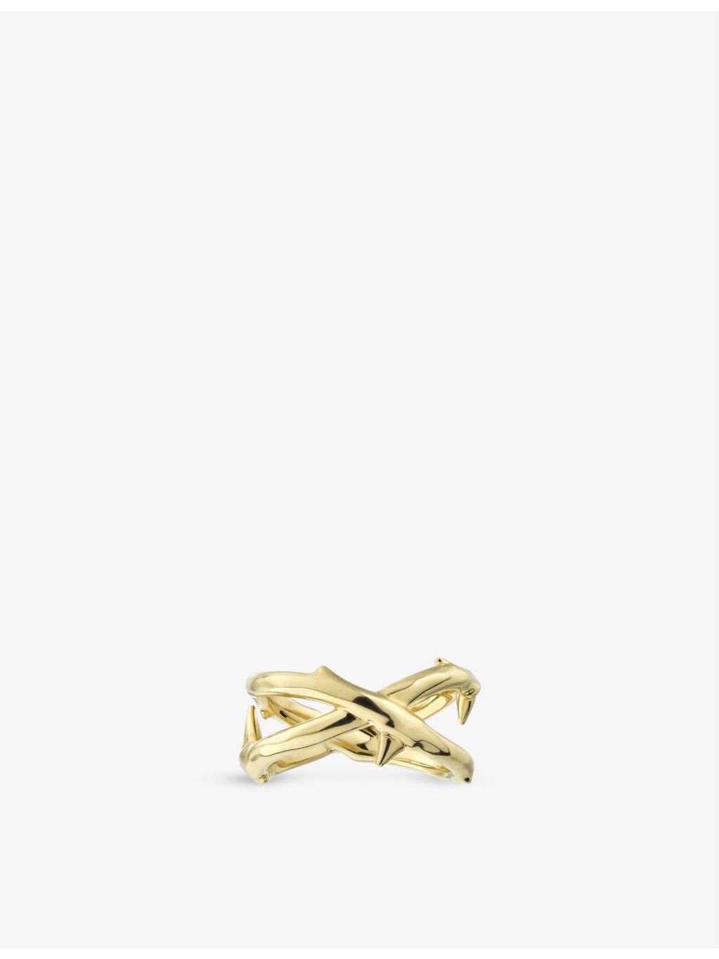 Shaun Leane yellow gold-plated vermeil silver ring, imported from the UK