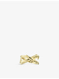 Shaun Leane yellow gold-plated vermeil silver ring, imported from the UK