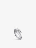 Shaun Leane Tusk Sterling Silver and Diamond Ring