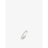 Bee de Chaumet 18ct white-gold and 0.43ct diamond ring - 53mm
