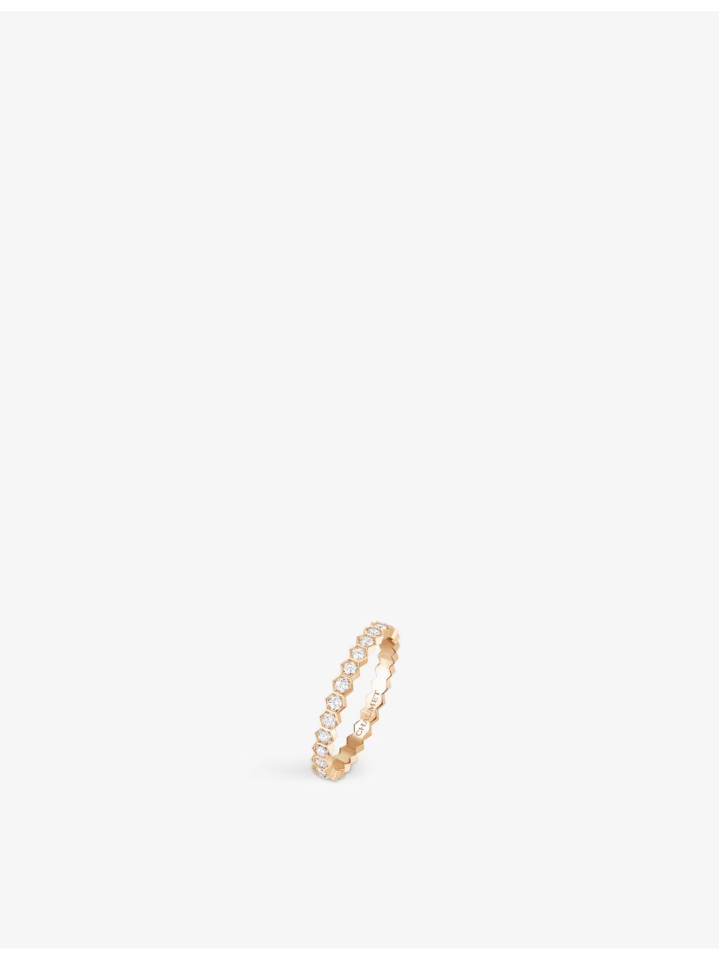 Chaumet Bee de Chaumet diamond ring 18ct rose gold 0.43ct (British brand)