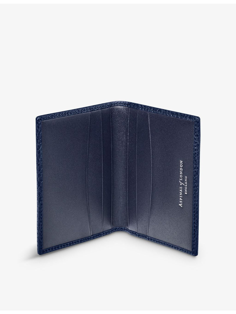 Aspinal of London Double Fold leather cardholder - British product