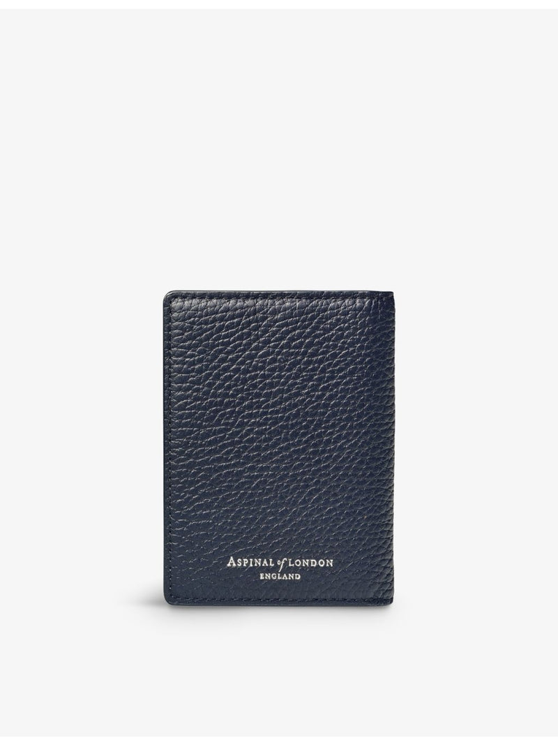 Aspinal of London Double Fold leather cardholder - British product