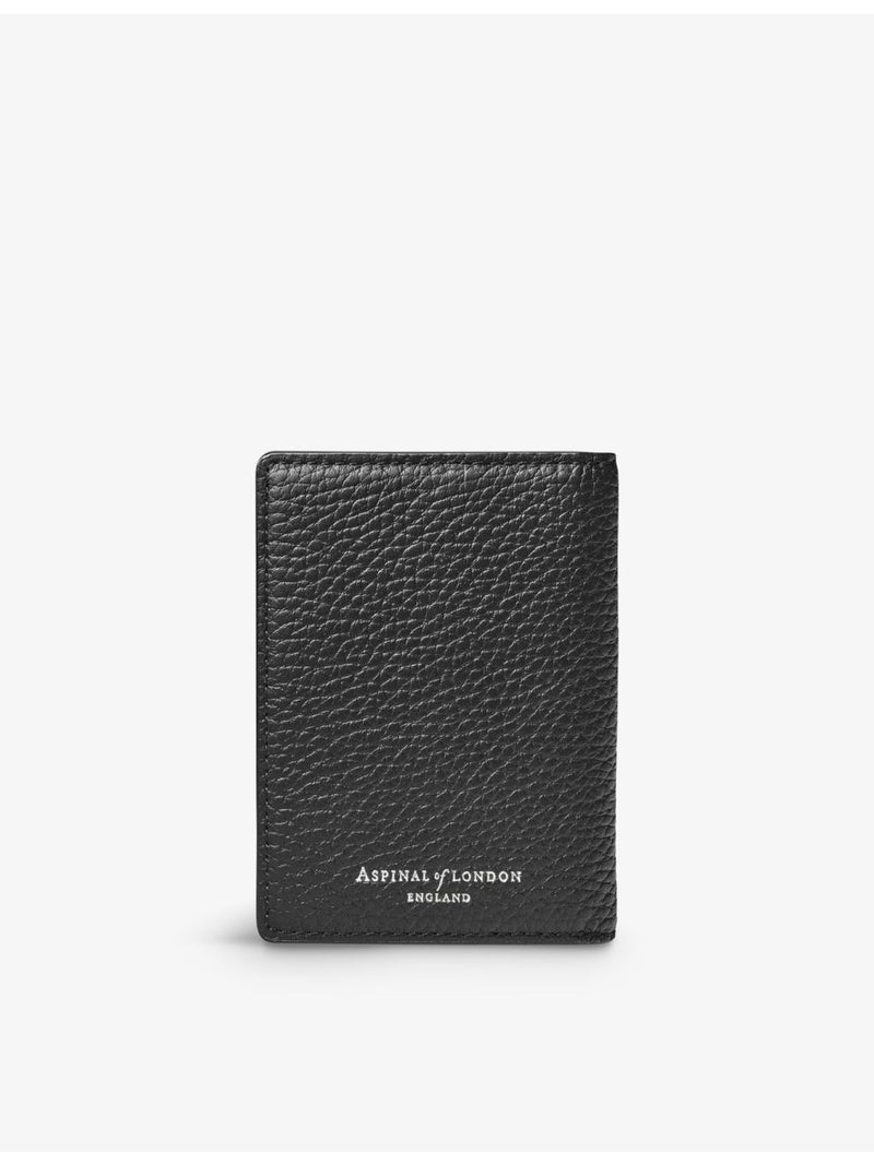 Aspinal of London Double Fold leather card holder - British product
