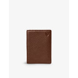 Aspinal of London Double Fold leather card holder - British product