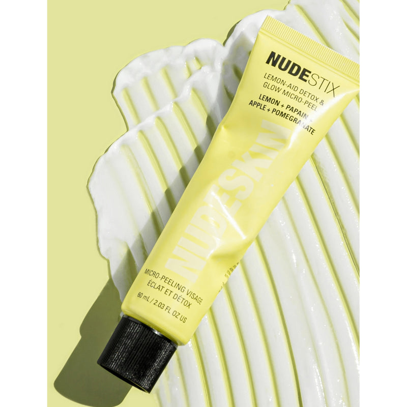 NUDESKIN Lemon-aid micro-peel face mask 60ml, UK version