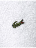 Lacoste cotton bath sheet with embroidered logo 100x150cm - British product