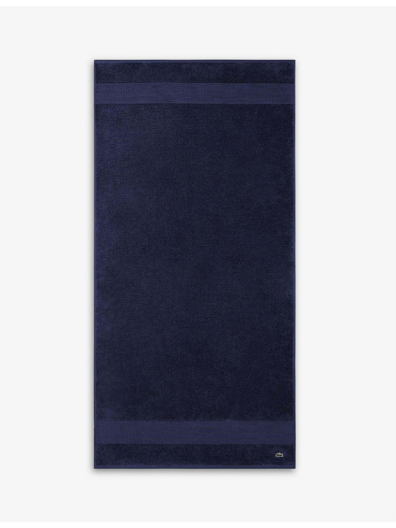 Lacoste Le Croco embroidered cotton bath towel 70x140cm (British brand)