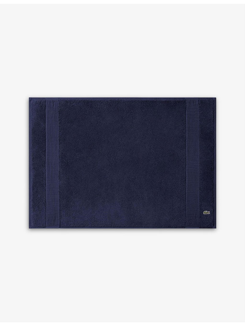 Lacoste cotton bath mat with embroidered logo 70x50cm, UK version
