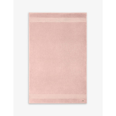 selfridges Lacoste Le Croco Logo-Embroidered Cotton Guest Towel 40cm x 60cm- Buy online at McGrocer