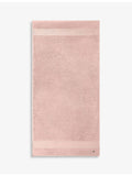 Lacoste Le Croco embroidered cotton bath towel 70x140cm, imported from the UK