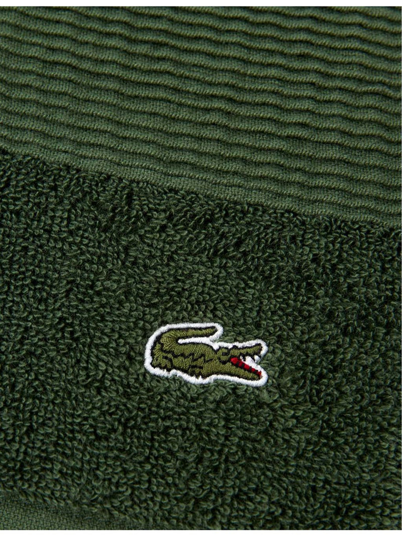 Lacoste guest towel embroidered logo 40cm x 60cm (British brand)