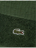 Lacoste guest towel embroidered logo 40cm x 60cm (British brand)