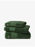 Lacoste bath towel with embroidered logo, 70x140cm - British product