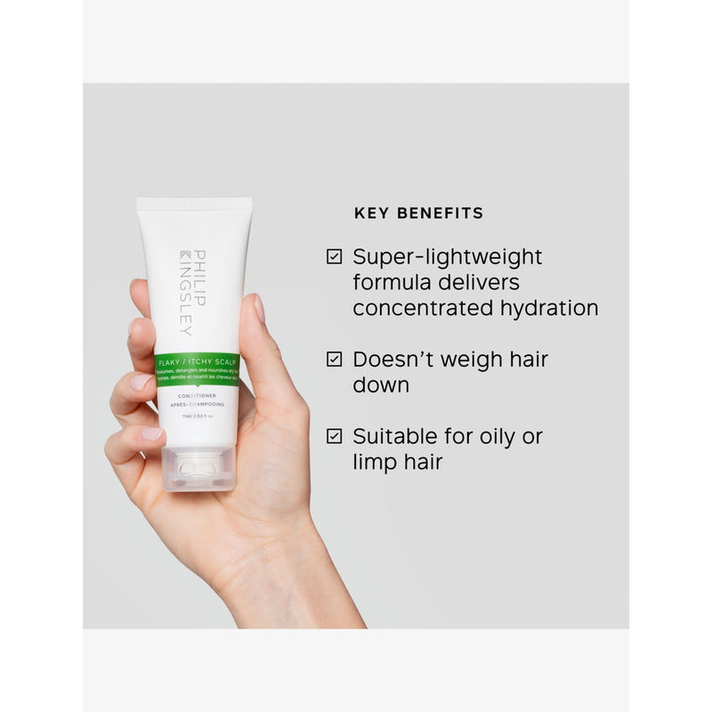 Philip Kingsley hydrating conditioner for flaky itchy scalp 75ml (British brand)