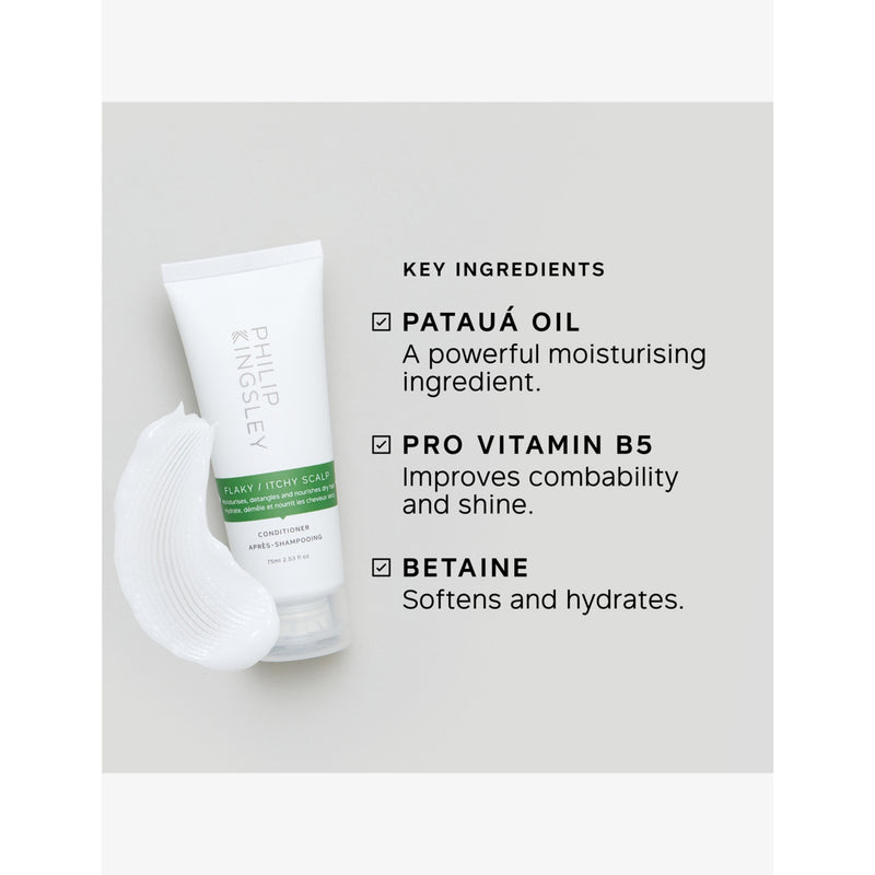 Philip Kingsley hydrating conditioner for flaky itchy scalp 75ml (British brand)
