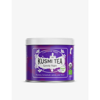 selfridges Kusmi Tea Lovely Night Organic Loose Tea Tin 100g- Buy online at McGrocer