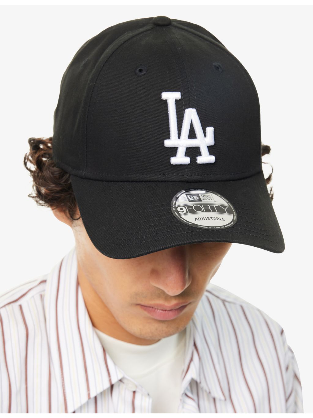 New Era LA Dodgers 9FORTY cotton canvas baseball cap (British brand)