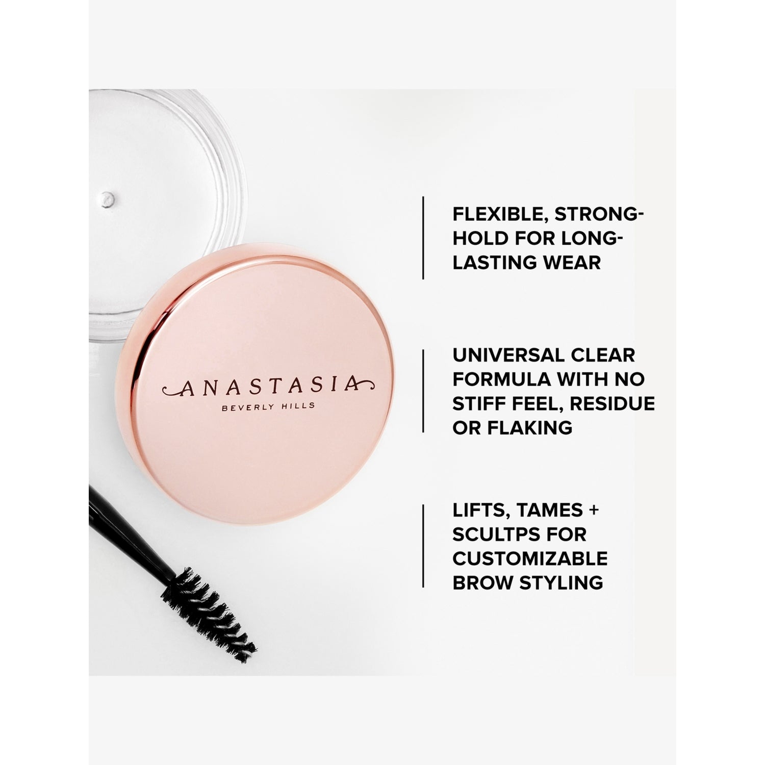 Anastasia Beverly Hills Brow Freeze extreme hold brow wax 8g (British brand)