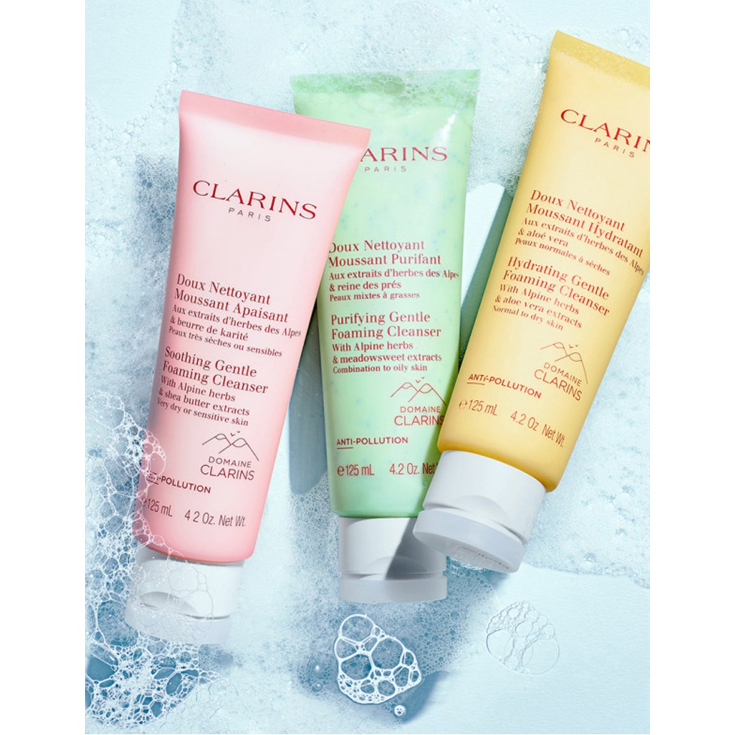 Clarins Soothing Gentle Foaming Cleanser 125ml, UK version