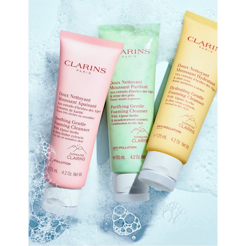 Clarins Soothing Gentle Foaming Cleanser 125ml, UK version