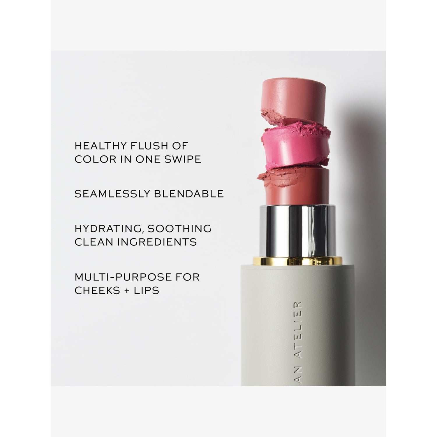 Westman Atelier blush stick Baby Cheeks 6g, imported from the UK