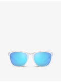 Oakley OO9479 rectangle-frame acetate sunglasses 56mm, UK version