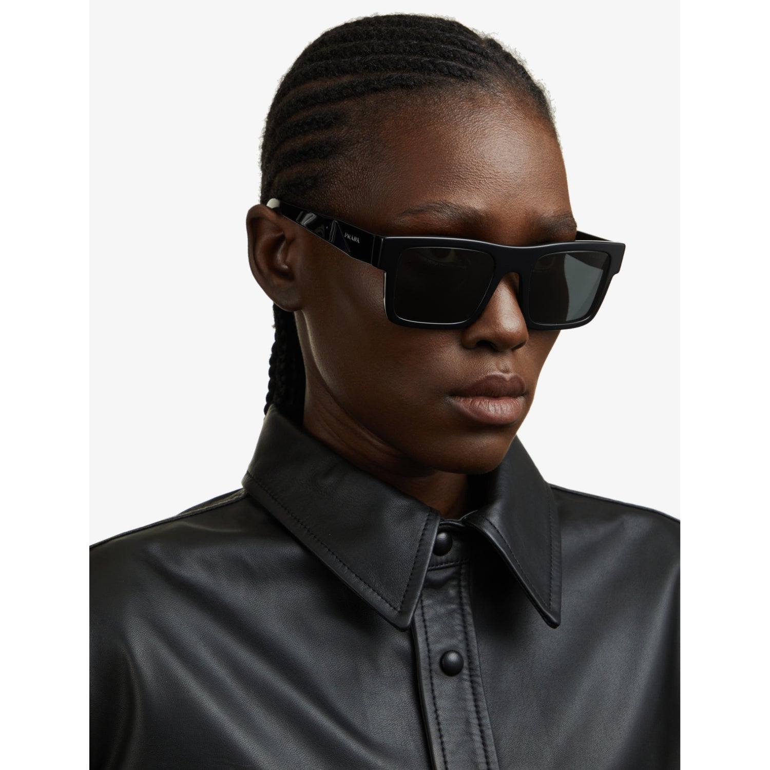 Prada PR 19WS square-frame acetate sunglasses (British brand)