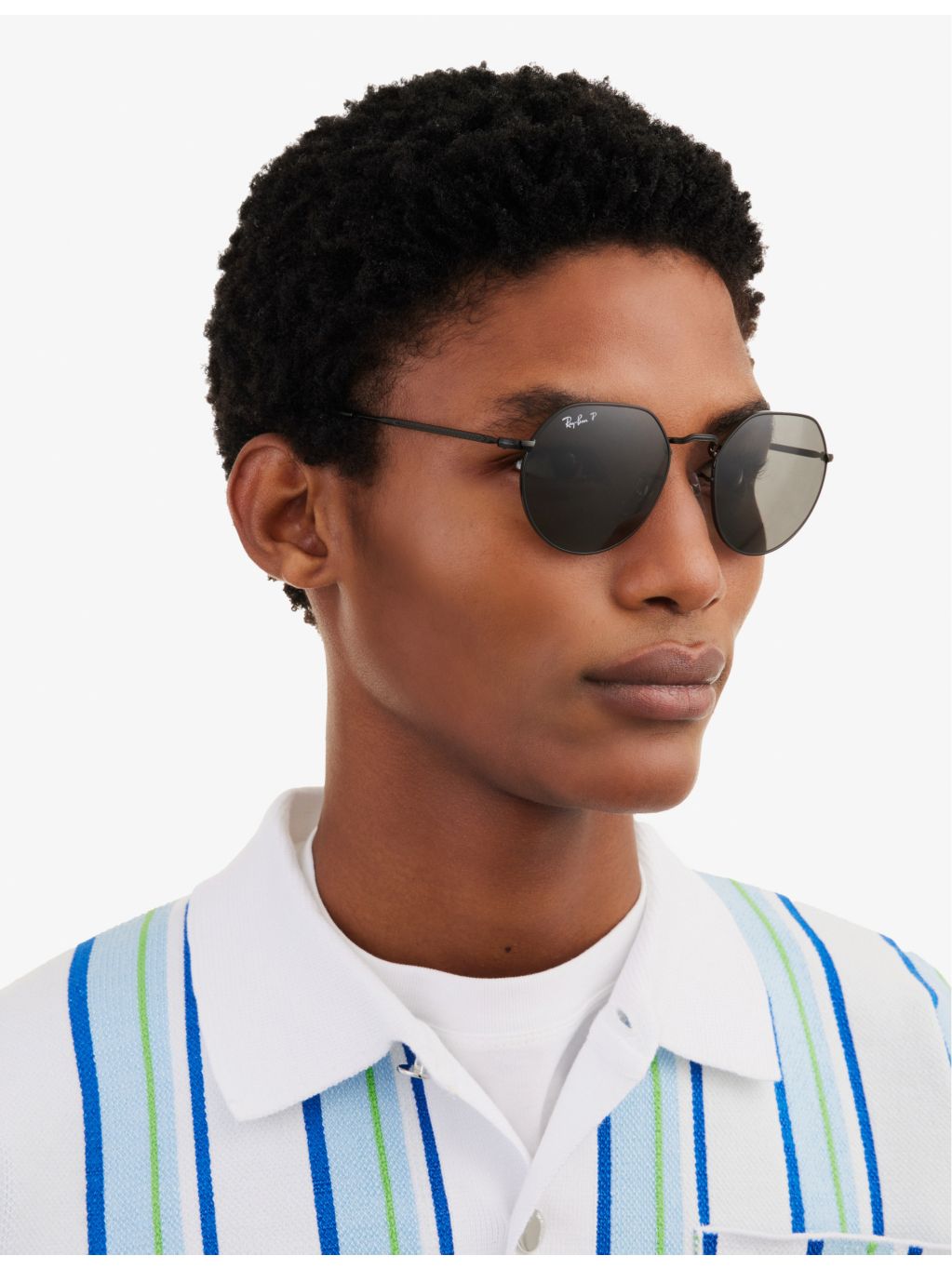 Ray-Ban RB3565 Jack metal and acetate sunglasses, imported from the UK